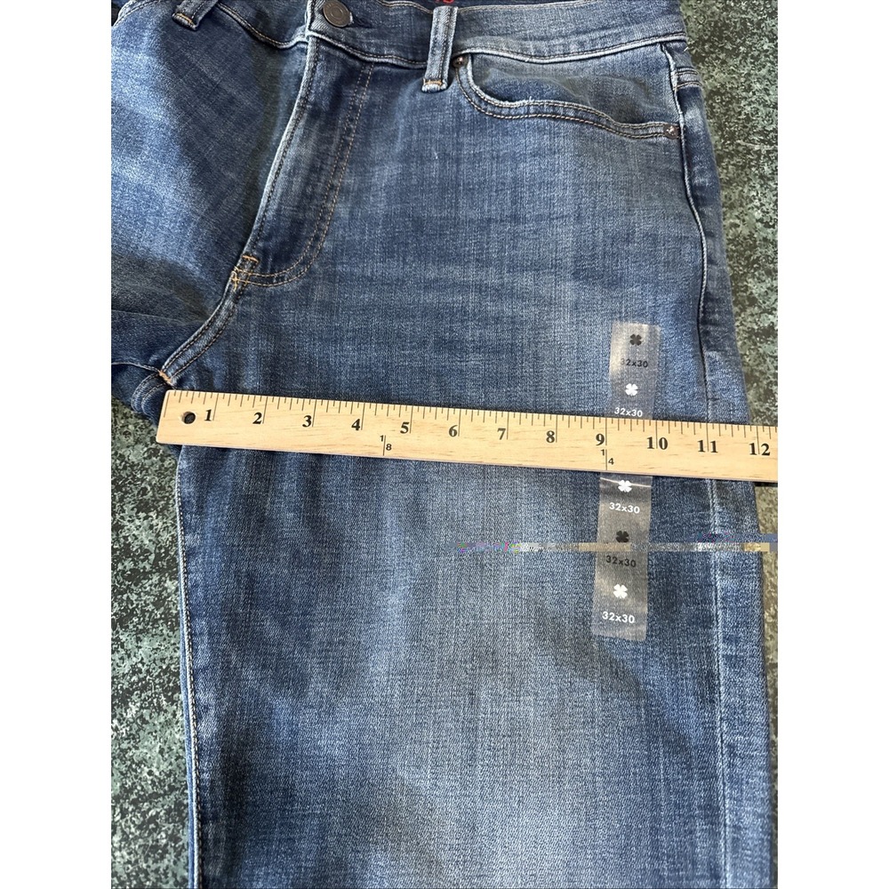 New Lucky Brand 363 Vintage Straight Jeans Mens 32x30 Blue Med Wash Denim Pants - Picture 13 of 16